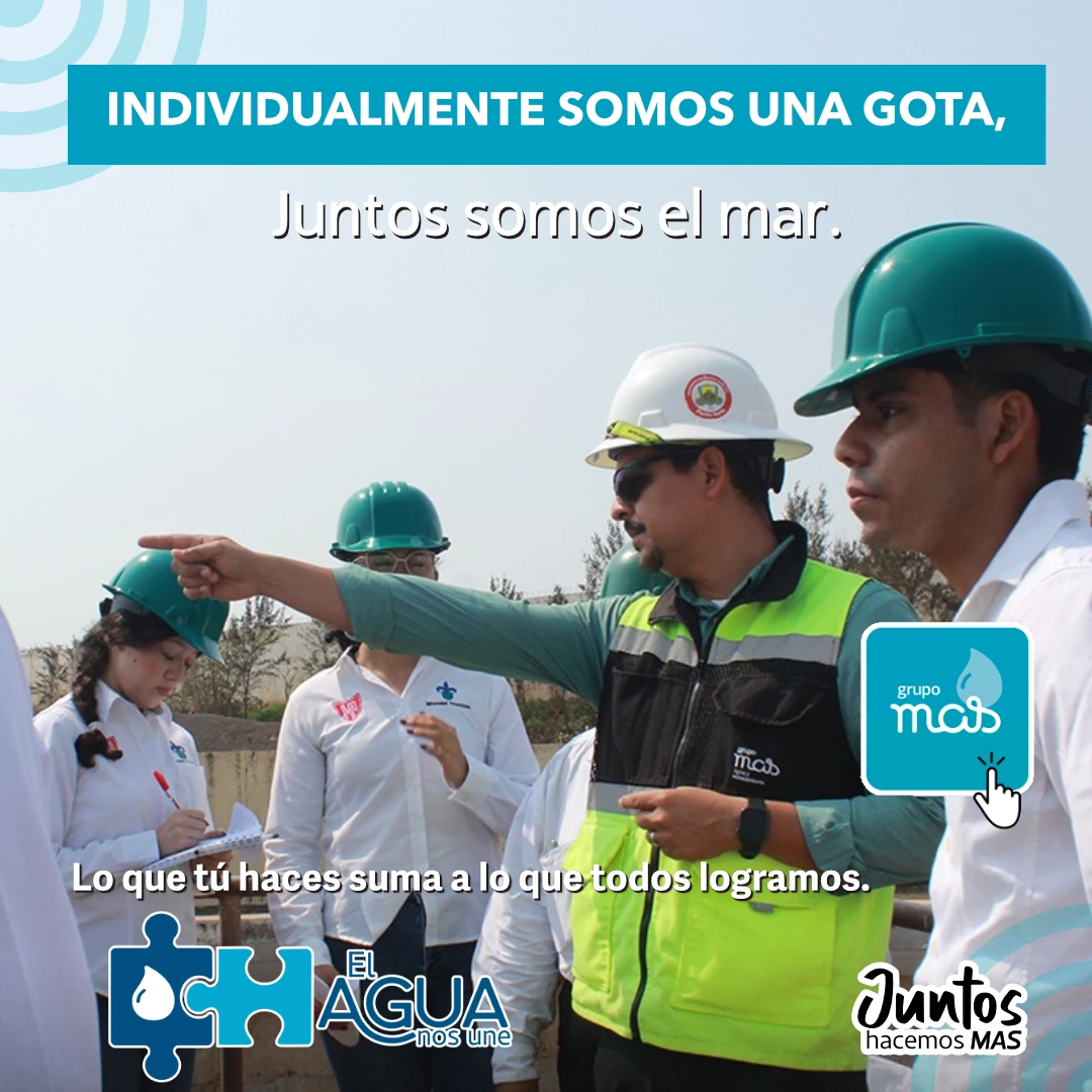 Posteo de la campaña interna El Agua Nos Une